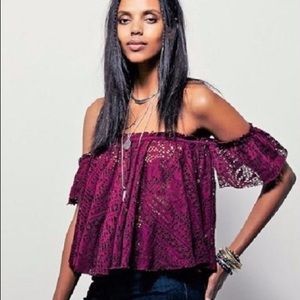 Free People Beach Free to Be Off the Shoulder Top